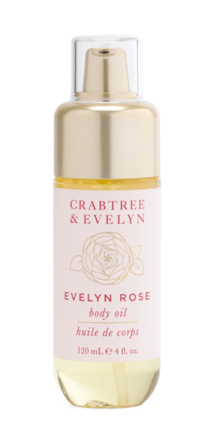 Amazon.com : Crabtree & Evelyn EVELYN ROSE Body Oil 4 fl oz
